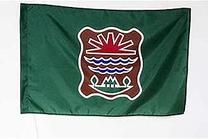 Abenaki tribe Flag 2' x 3' for a pole - Abenak flags 60 x 90 cm - Banner 2x3 ft with hole - AZ FLAG