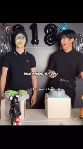 Idols birthday love core 😂