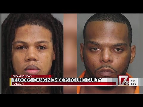 'Bloods' gang members found guilty