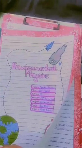 Assignment border design