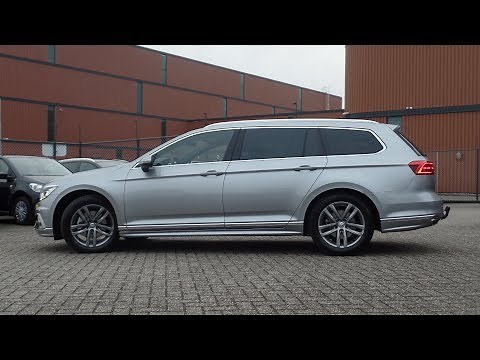 Volkswagen Passat Variant 2018 R-Line Pyrit Silver Metallic Highline walk around & Inside