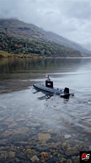 This RC Submarine Actually Works 🤯#rcmodel #test
