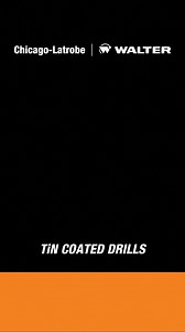 Engineered for tough materials, CHICAGO-LATROBE TiN coated drills stay sharp longer. TiN coating reduces friction for a better finish and extended tool life. | Walter Surface Technologies
