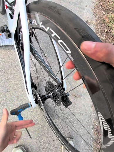 Prova della ruota al rovescio con SCP