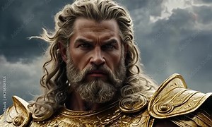 zeus is the king of gods in Greek mythology