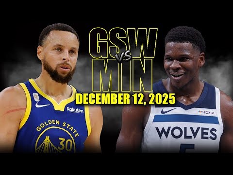 Golden State Warriors vs Minnesota Timberwolves Full Game Highlights - December 12, 2025 |NBA Season