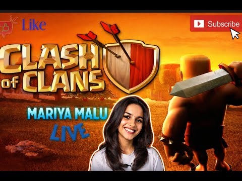 CLASH OF CLAN with MARIYA MALU ,#gaming..Girl Gamer on Fire !.Welcome to today’s live