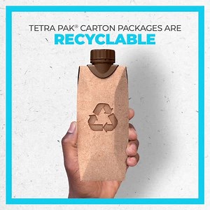 Tetra Pak® Carton Packages are recyclable! Learn how to recycle them from this video. For more information, visit: https://bit.ly/448D8mS #ChooseCarton #ChooseTetraPak #TetraPak #SouthAfrica #ProtectsWhatsGood #Recycling #Sustainability | Tetra Pak South Africa