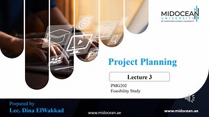 Project Planning - PMG202 - Lecture 3.