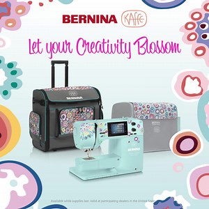 Based on Kaffe Fassett's fabric designs and bundled with colorful accessories, these two vibrant Special Edition machines will inspire you to go bold with colors. | BERNINA USA