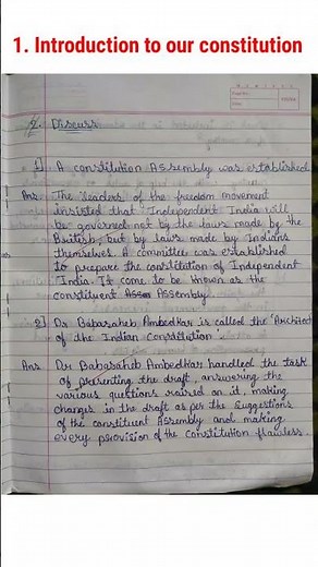 Exercise Class 7 Civics 1. Introduction to our constitution I exercise 7th civics 1 I std 7 civics 1