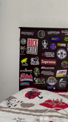 Creative Sticker Collection Showcase with Unique Logos