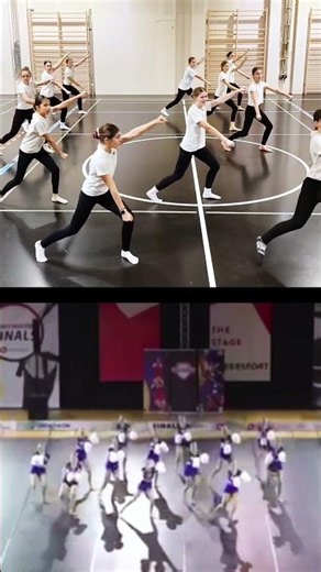 Pom routine for ‪@viennavikingscheerteam‬ ‪@AFCViennaVikings‬ #cheerleaders #cheerleading