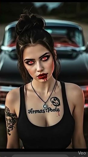 Evelyn Poole Goth vampire looking for Armas Poole her husband