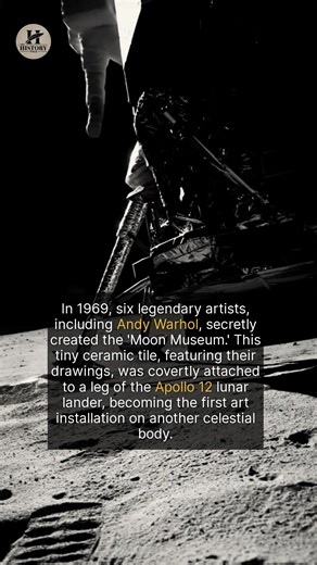 An unconfirmed art gallery featuring Andy Warhol has been sitting on the Moon since 1969. | The History Page