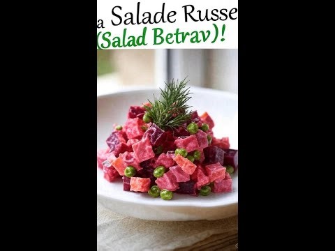 Vous ne croirez pas à quel point c'est facile ! Salade Russe