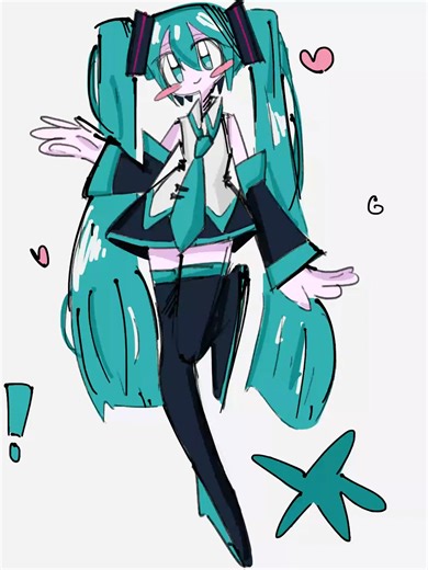 did everyone have a mikutastic day 😹💙 #hatsunemiku #vocaloid #art @wellilovemetoo @weeweenunu