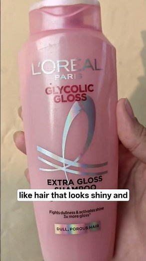 L’Oréal Glycolic Gloss Shampoo and Conditioner Review | Get smooth and Shiny Hair with this combo!