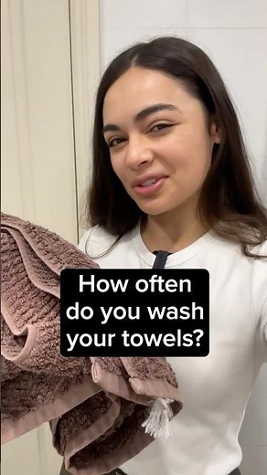 How Often Do You Wash Your Towels?