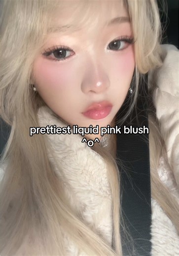 @Flower Knows Makeup #flowerknows #pinkblush #kbeauty #cbeauty #makeup #liquidblush