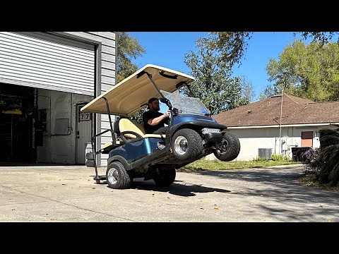 Building a ridiculously fast Golf Cart. 70+ mph. wheelies on demand