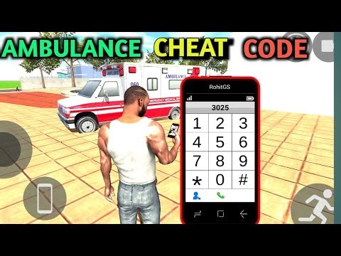 AMBULANCE CHEAT CODES IN INDIAN BIKE DRIVING 3D NEW UPDATE #indianbike