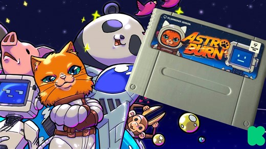 Astro Burn - Official Physical Edition Kickstarter Trailer