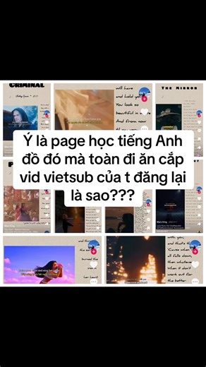 Có bạn nào bị như vầy ko ạ? M block nhiều bạn rồi mà k ăn thua. Bạn này thì chôm vid nhiều nhất luôn #lyrics #vietsub #fypage