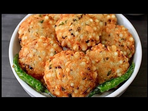 Easy and instant sabudana vada recipe 😋🤤 try it.