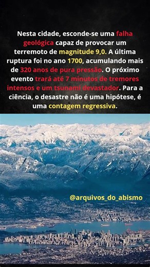 A cidade que vive sob a ameaça do Grande Terremoto