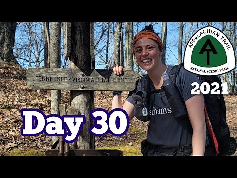 Day 30 | Crossing into Virginia! | Appalachian Trail 2021