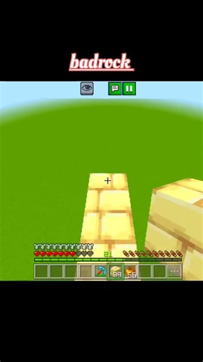 Minecraft java VS badrock 🤯😱😎#minecraft #gaming #viral #minecrafttutorial