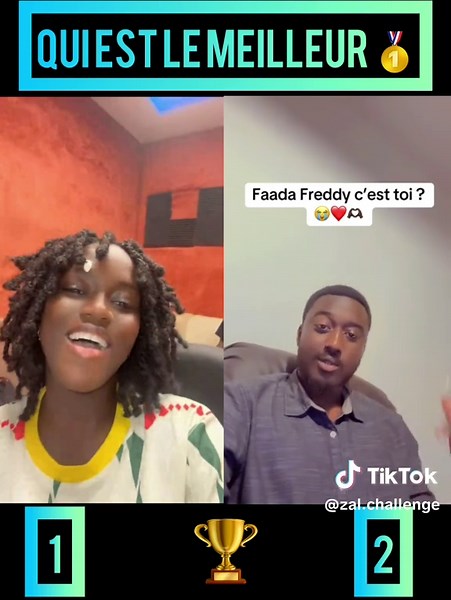 Meilleur challenge sénégalais sur TikTok