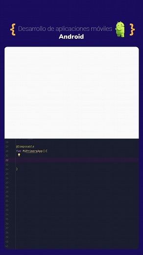 Aprende a crear aplicaciones móviles. Pronto clases en vivo. #programacion #superacion #android #aplicaciones #aprendeentiktok #tech #kotlin