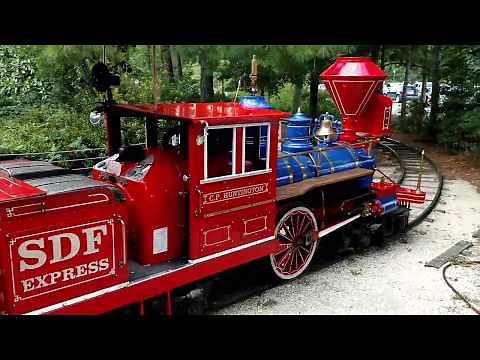 Train ride At the houston Zoo