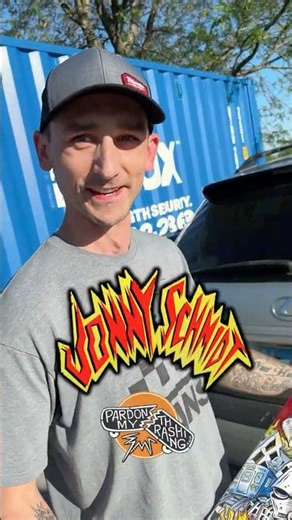 Pro Skateboarder Jon Schmidt New Graphic Pardon My Thrashing Chicago Skateboarding