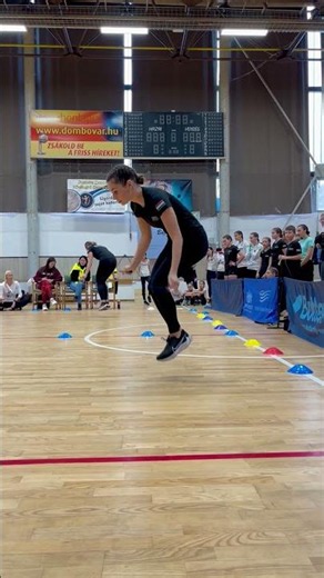 Intense Jump Rope Competition in Action