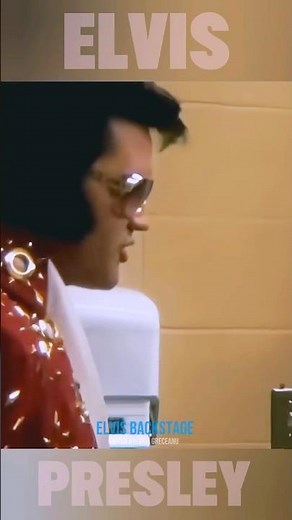 Elvis Presley Backstage 🎬👑 #elvis