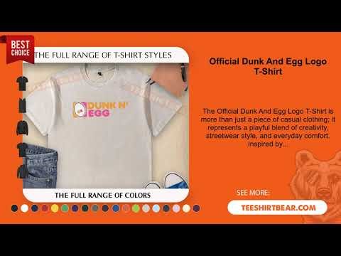 Official Dunk And Egg Logo T-Shirt