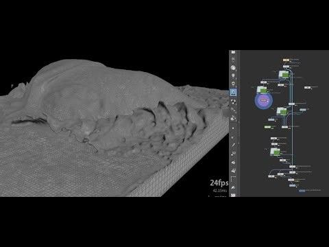 Advanced Flip Fluid Simulation for Ocean Dynamics