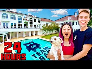 24 HOURS IN THE NEW TEAM RAR HOUSE!!