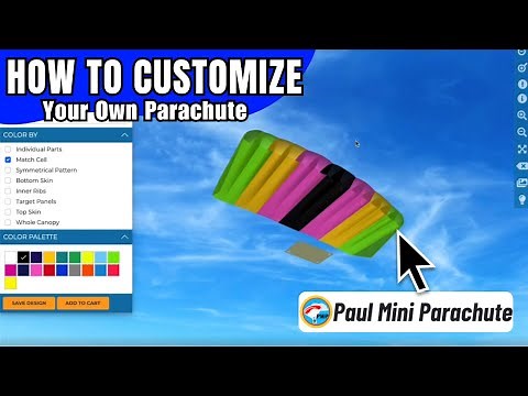 How to Design & Order Your Own Custom Parachute | Step-by-Step Guide + Tips (Paul Mini Parachute)