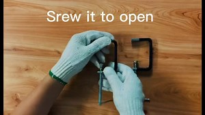 Power Strip Clamp,Power Strip Mount for Desk Edge,Sturdy Table Clamp,Adjustable with 2.63'' Width Plug in and Out with One Hand 2 Pack