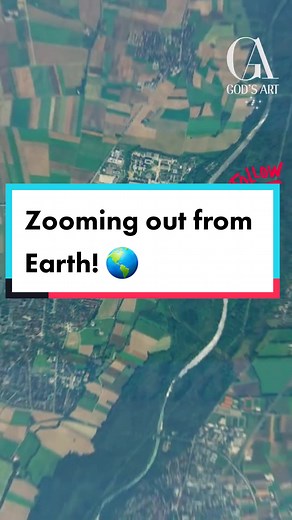 Zooming out from Earth and into the Universe! #space #Earth #universe #trending #viral #science