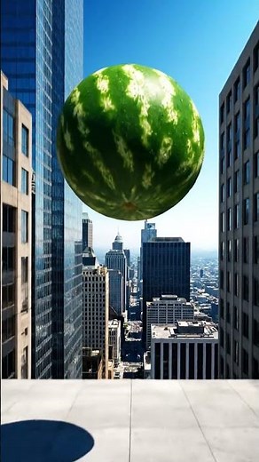 Insane Watermelon Smash in Slow Motion 🍉