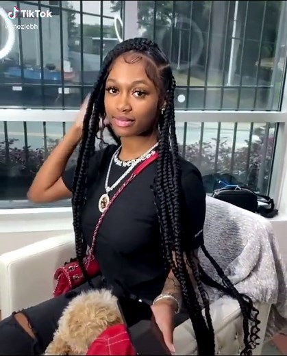 Beautiful Big Box Braid Hairstyle Tutorial