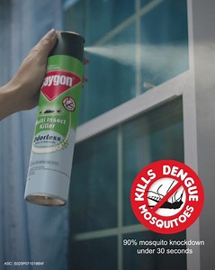 1.2M views · 7.6K reactions | Kills mosquitoes fast and protects my loved ones from mosquitoes that may carry diseases. (90% mosquito knockdown under 30 seconds) | Baygon | Facebook