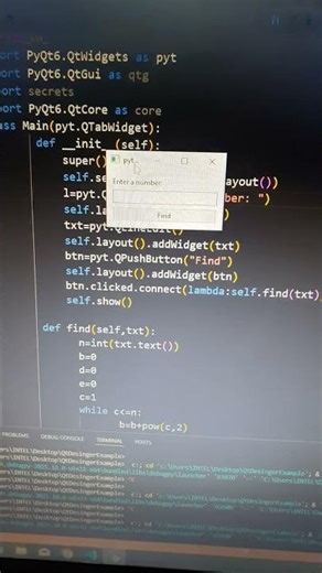 Python | PyQt6 'Euler project - sum square difference' | CodeLearning