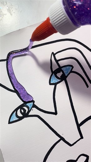 Create Stunning Abstract Art with Simple Glue Techniques