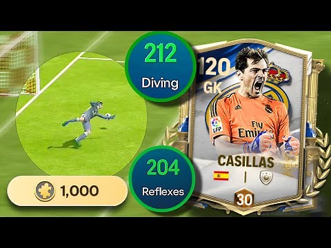 Casillas 115 OVR Goalkeeper Card Review | Best 1v1 Shot Stopper in FC Mobile